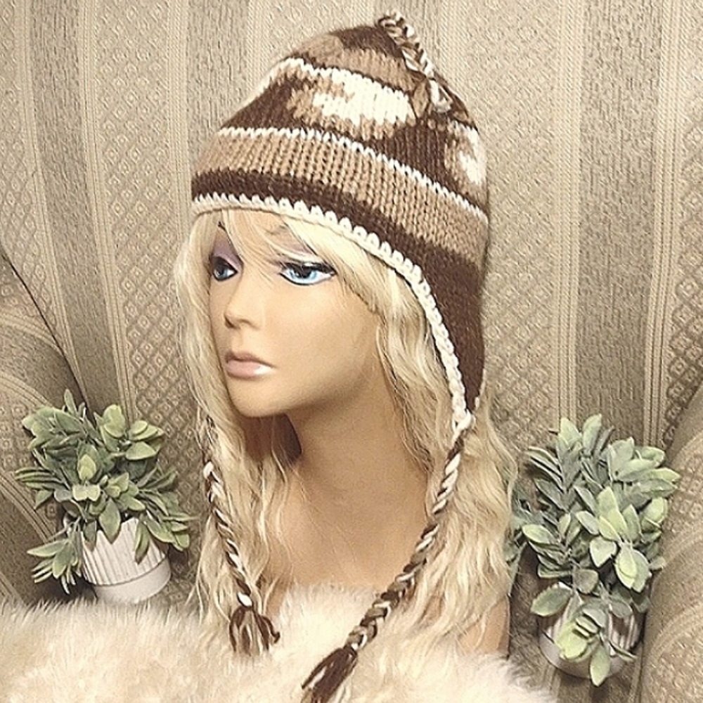 Kyber Outerwear Buffalo Hat with braiding
